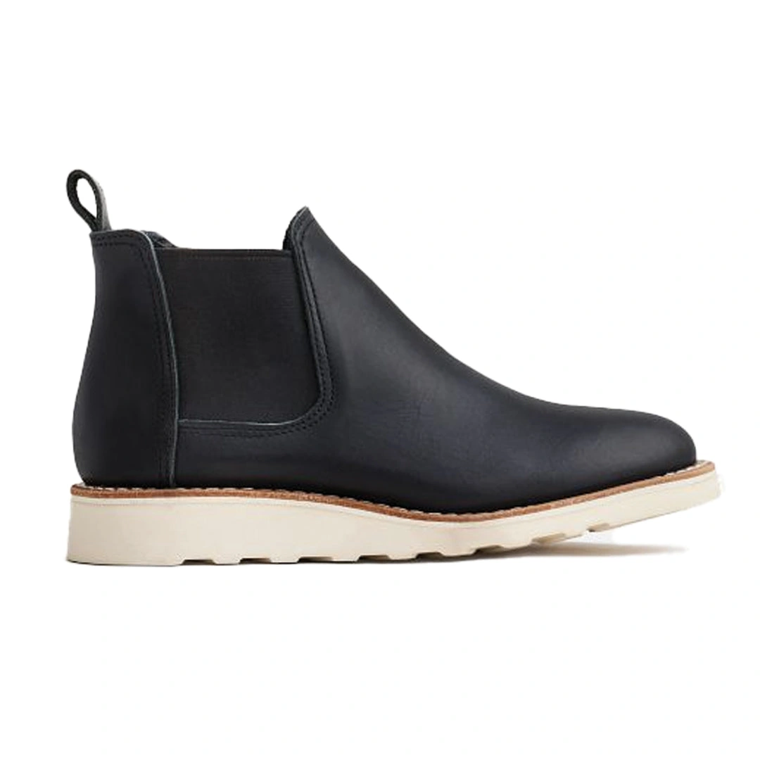 Chelsea Boots: Black Boundary - 6" Women's Style 3444 - Step into Chic.